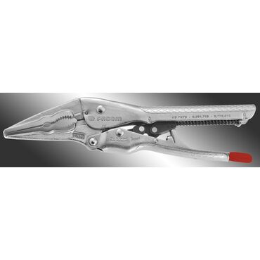 Automatic grip pliers long jaws 7" type no. 582.7